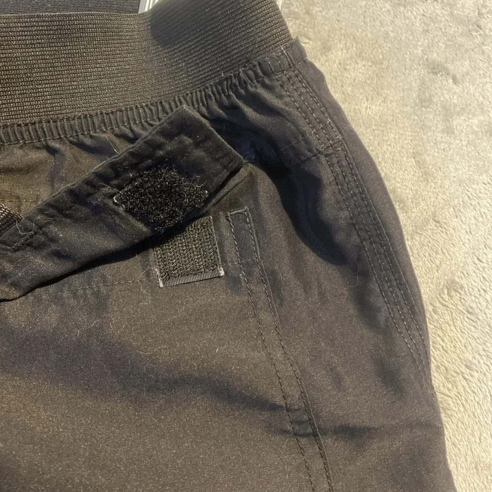 Prana Shorts Mens Sz L Black Mojo Stretch Pull On Pockets‎ Athleisure Gorpcore - Picture 3 of 9